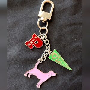 EUC PINK Logo Bag Charm